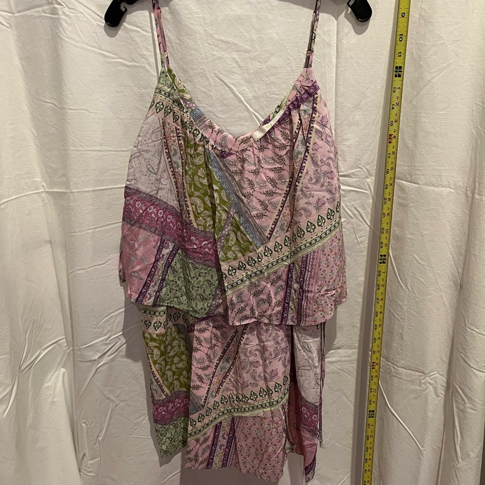 Amanda Uprichard Multicolor Patchwork Dress